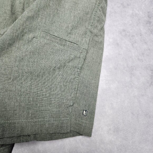 Linksoul Shorts Mens 30 Gray Performance Stretch Golf Casual Pocket Lightweight - Picture 6 of 13